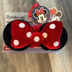 NEW The Crème Shop 3D Teddy Headyband Minnie Mouse Special Edition